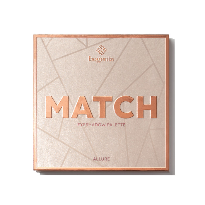 Палетка тіней для повік Match Bogenia BG904 (9 кольорів) - №1