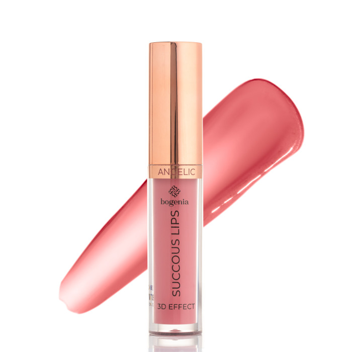 Помада рідка для губ Bogenia Succous Lips Angelic 3D effect BG711 - №09 (Еvidence)