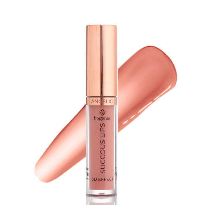 Помада рідка для губ Bogenia Succous Lips Angelic 3D effect BG711 - №10 (Dreaming)