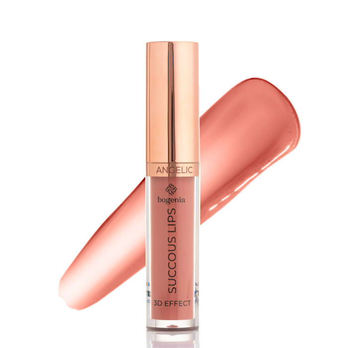 Помада рідка для губ Bogenia Succous Lips Angelic 3D effect BG711 - №03 (Charisma)