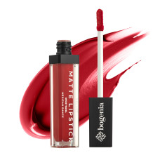 Помада рідка для губ Bogenia Liquid Matte Lipstick Spice Travel BG720 - №14