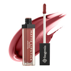 Помада рідка для губ Bogenia Liquid Matte Lipstick Spice Travel BG720 - №15