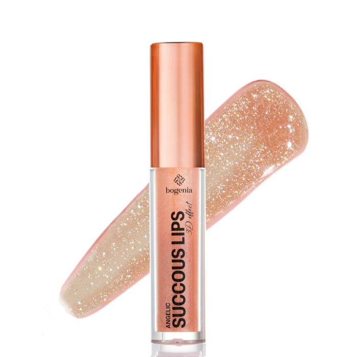 Помада рідка для губ Bogenia Succous Lips Angelic 3D effect BG711 - №12 (Softness)