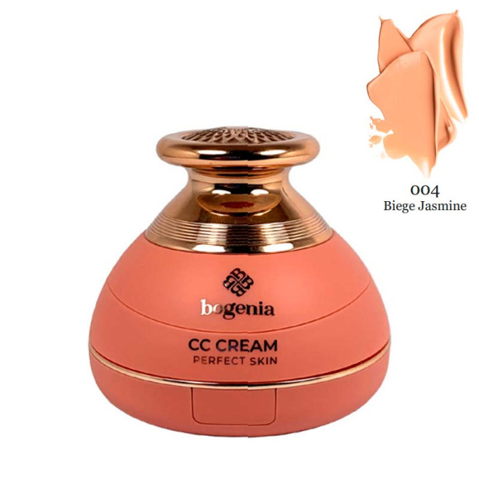 Кушон для обличчя Bogenia Velvet CC Cream BG601 - №4 (Biege Jasmine)