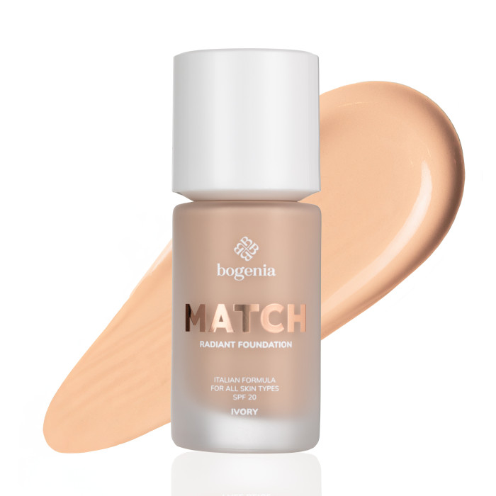 Тональна основа MATCH Foundation Bogenia BG609 - №01