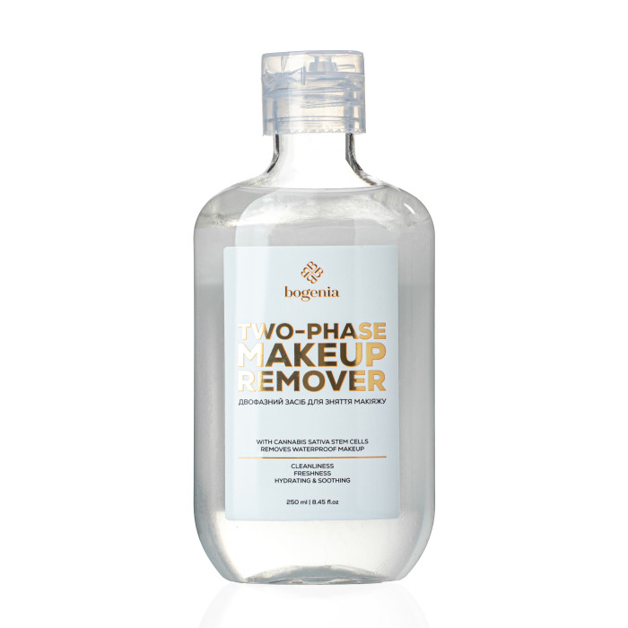 Двофазний засіб для зняття макіяжу Two-Phase Makeup Remover Bogenia BG449