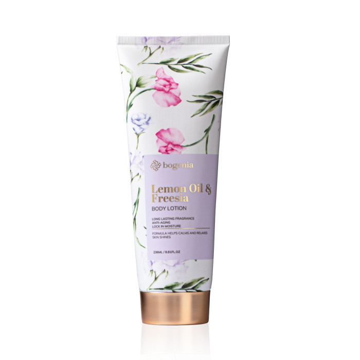 Лосьйон для тіла Body Lotion Bogenia BG444 - №004 (Lemon Oil & Freesia)