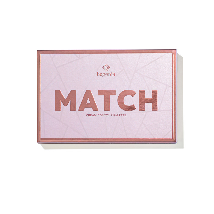 Кремова палетка для контурингу Bogenia Match Contour Palette BG909