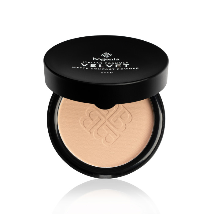 Матуюча компактна пудра Bogenia Velvet BG640 - №104 (Sun)