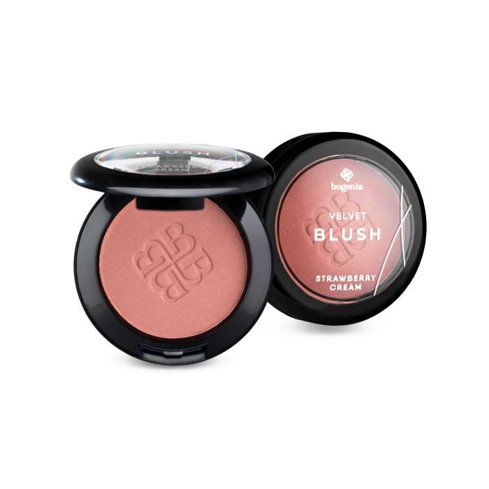 Рум'яна пудрові Bogenia BG630 - №8 (Strawberry Cream)