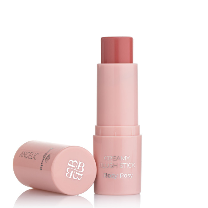Рум'яна для обличчя Bogenia ANGELIC Creamy Blush Stick BG632 - №01 (Rosy Posy)