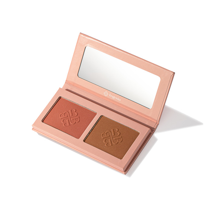 Подвійні рум'яна Duo Blush Bogenia ANGELIC BG650 - №3