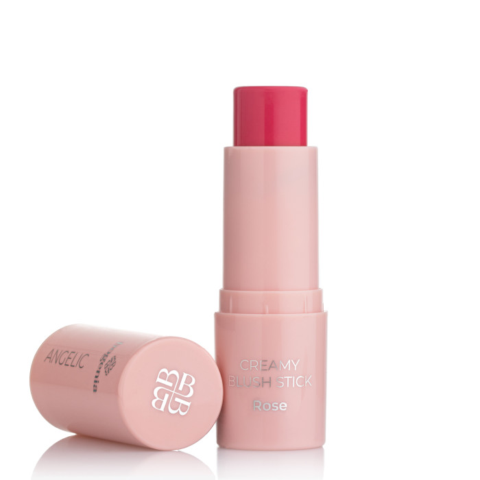 Рум'яна для обличчя Bogenia ANGELIC Creamy Blush Stick BG632 - №05 (Rose)