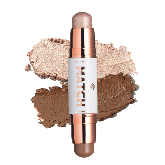 Хайлайтер та контур Match Stick Highlighter & Contour Bogenia BG656 - №001