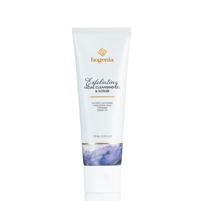 Відлущуючий гель-скраб Exfoliating Facial Cleansing Gel & Scrub Bogenia BG431