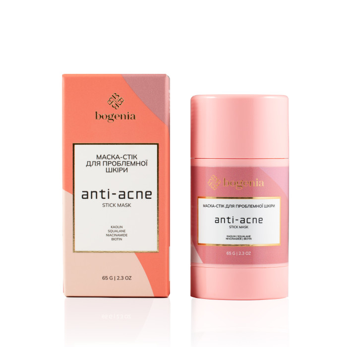 Маска-стік очищуюча для обличчя Bogenia Anti-acne Stick Mask BG437 - №2