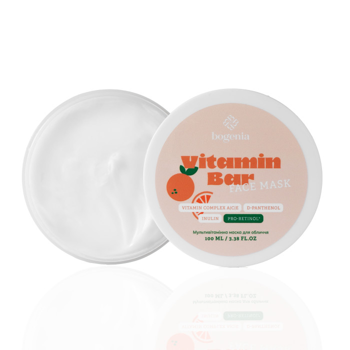 Мультивітамінна маска для обличчя Bogenia Vitamin Bar BG439