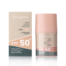 Сонцезахисний крем для обличчя 3в1 Bogenia Sunscreeen Face Cream SPF 50+ BG422