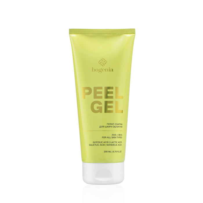 Пілінг-скатка для шкіри обличчя Peeling Gel Bogenia BG443