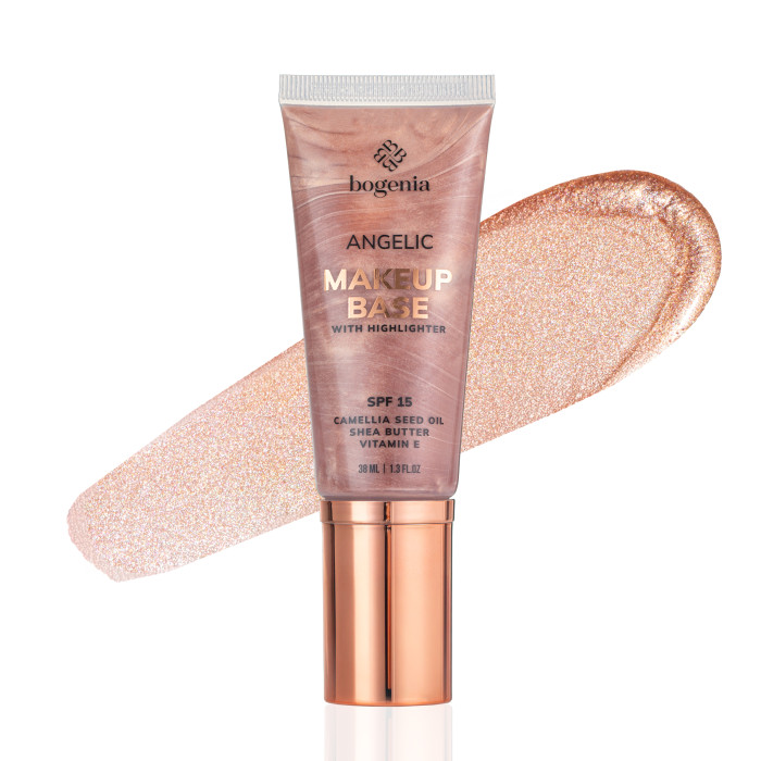База під макіяж з хайлайтером ANGELIC Makeup Base with Highlighter Bogenia BG612 - №001