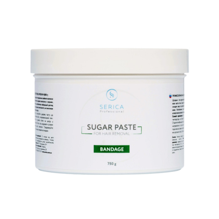 Бандажная сахарная паста для шугаринга Serica 750 г Serica